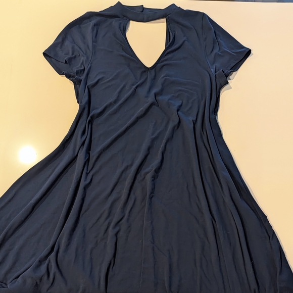 torrid Dresses & Skirts - Torrid navy jersey chalice dress